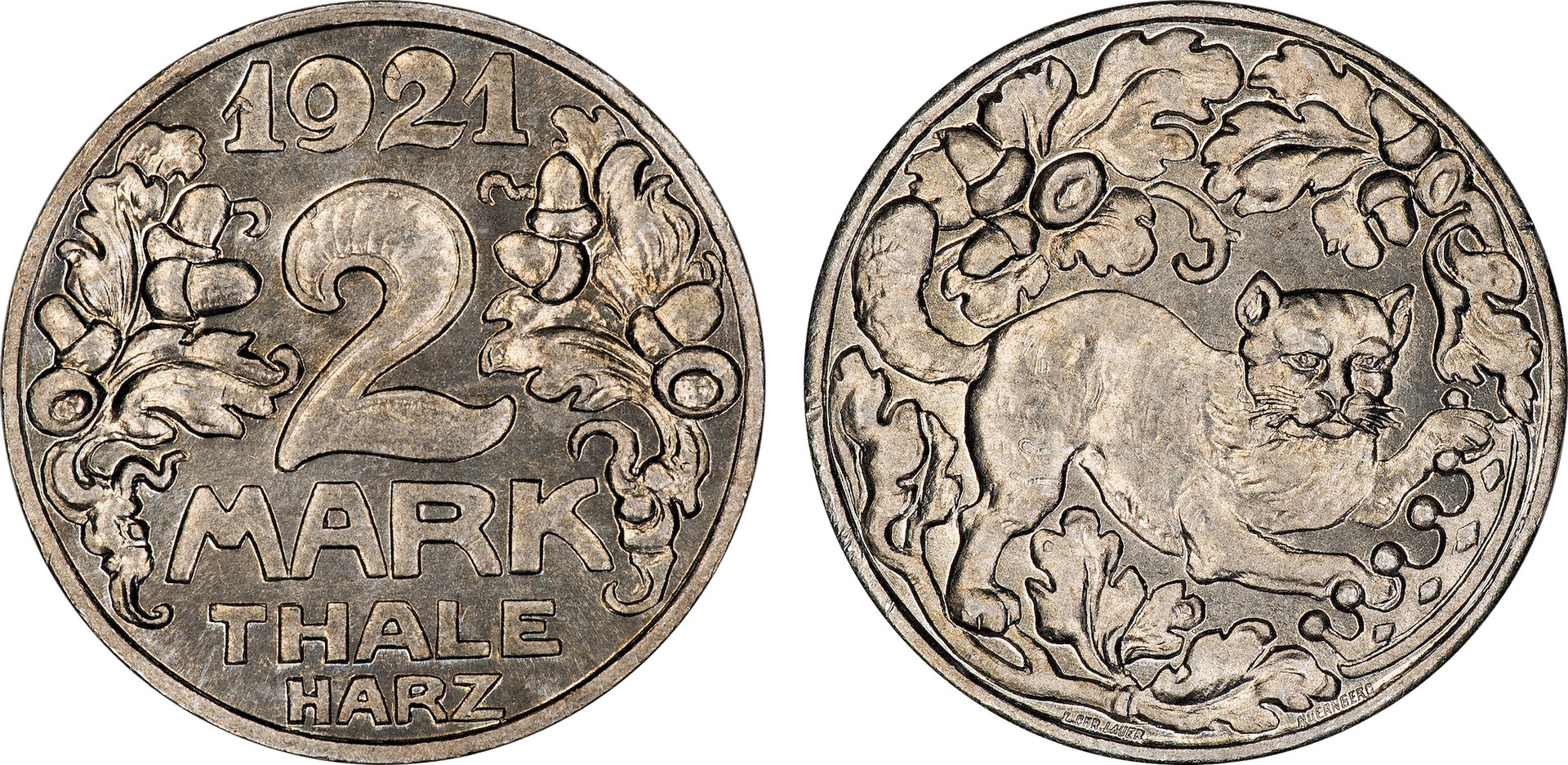 Germany (Saxony - Thale am Harz) Notgeld - 1921 2 Marks.jpg