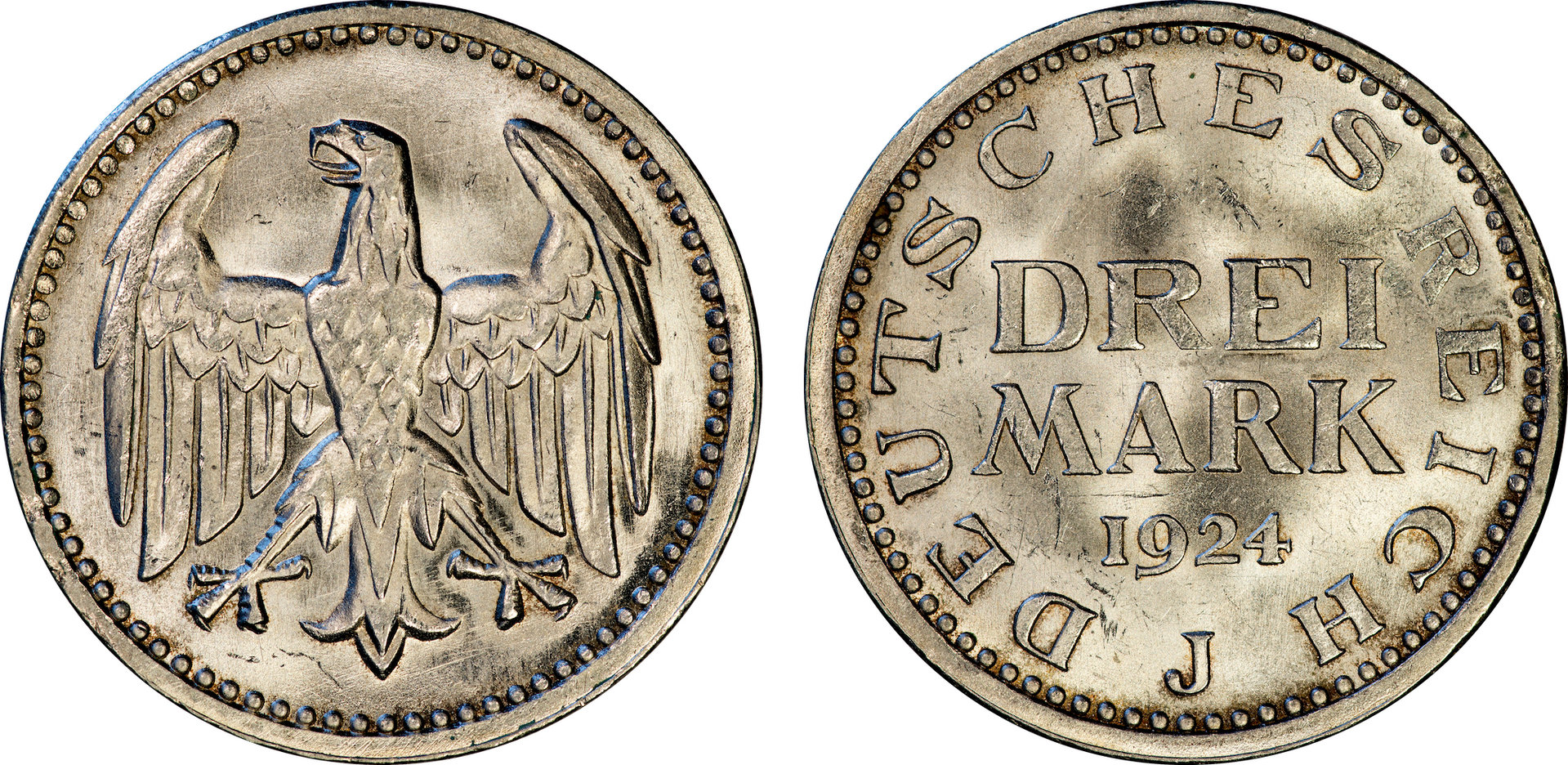 Germany (Weimar) - 1924 J 3 Mark.jpg
