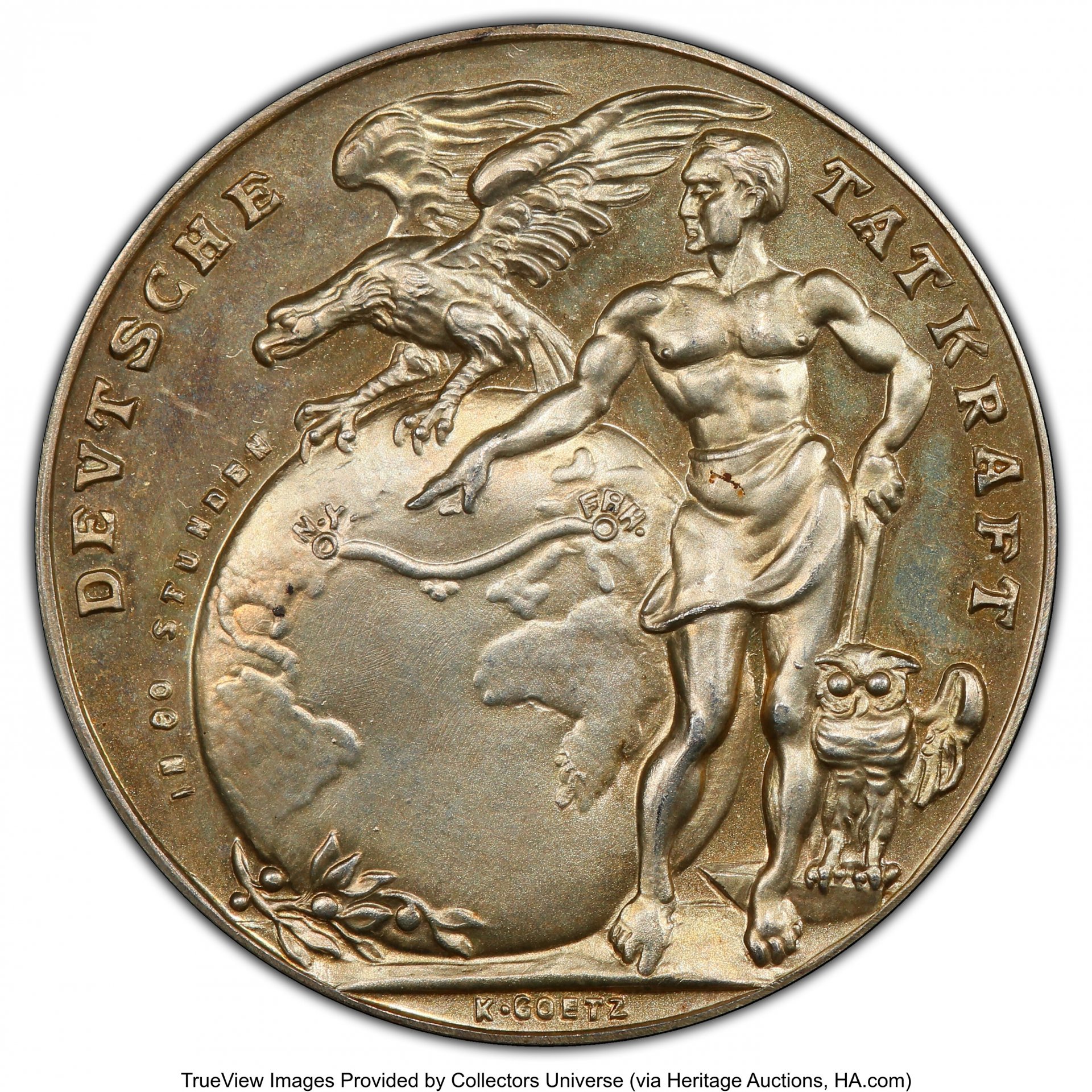 Germany, Weimar Republic silver Specimen 'Zeppelin - Dirigible ZR III' Medal 1924-D SP65 PCGS_lr.jpg