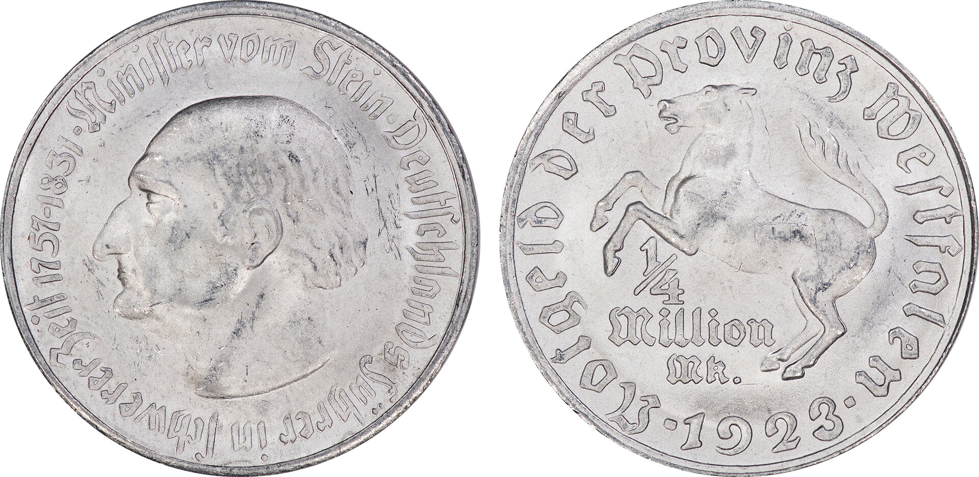 Germany (Westphalia) 1923 Quarter Million Mark.jpg