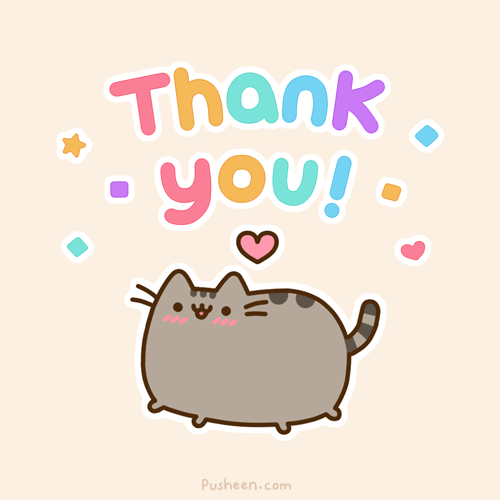 giphy thank you cat hearts.gif