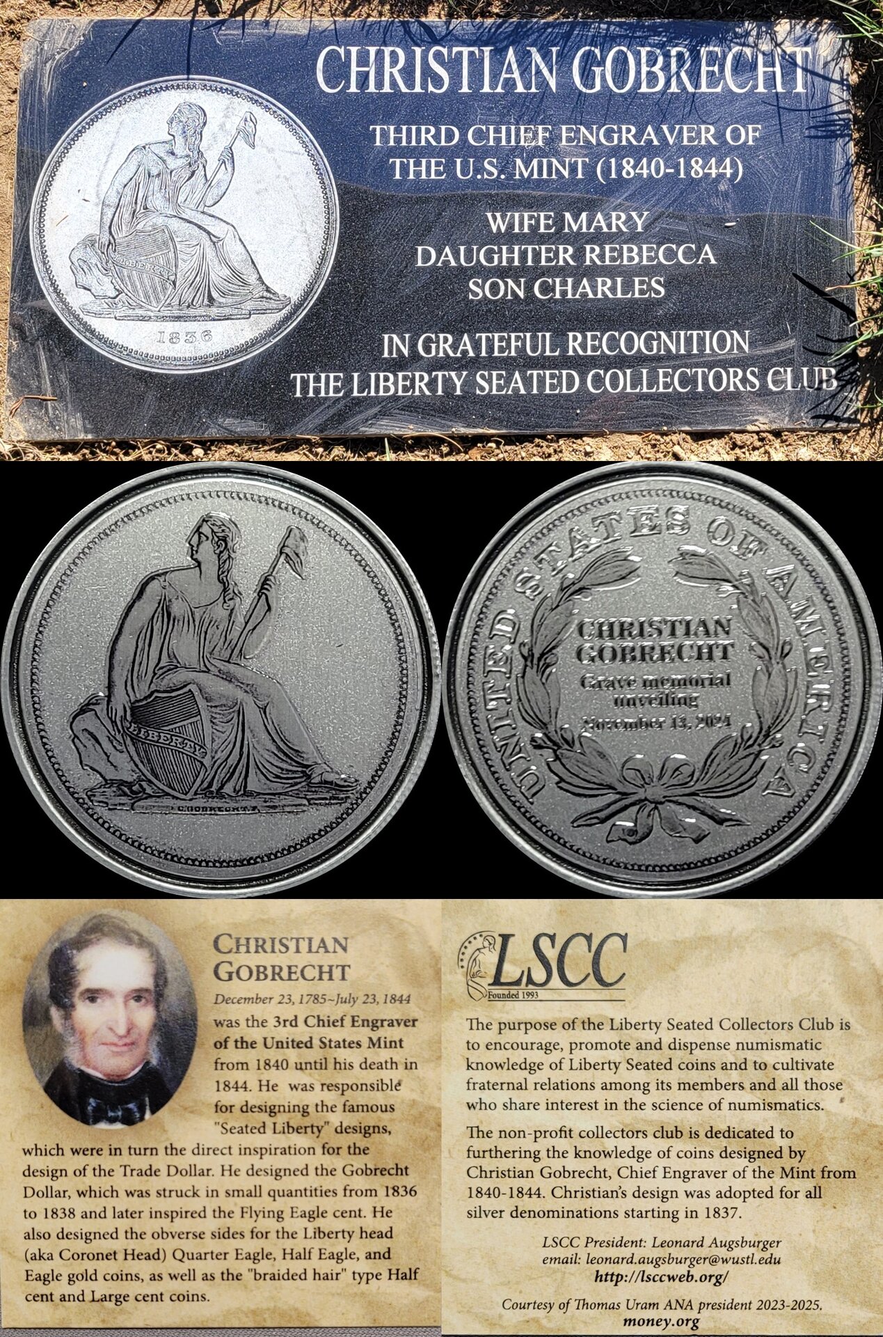 Gobrecht Grave marking Unvailing A.jpg