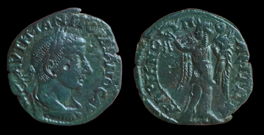 Gordian III, AE25, Hadrianopolis, Nike.png