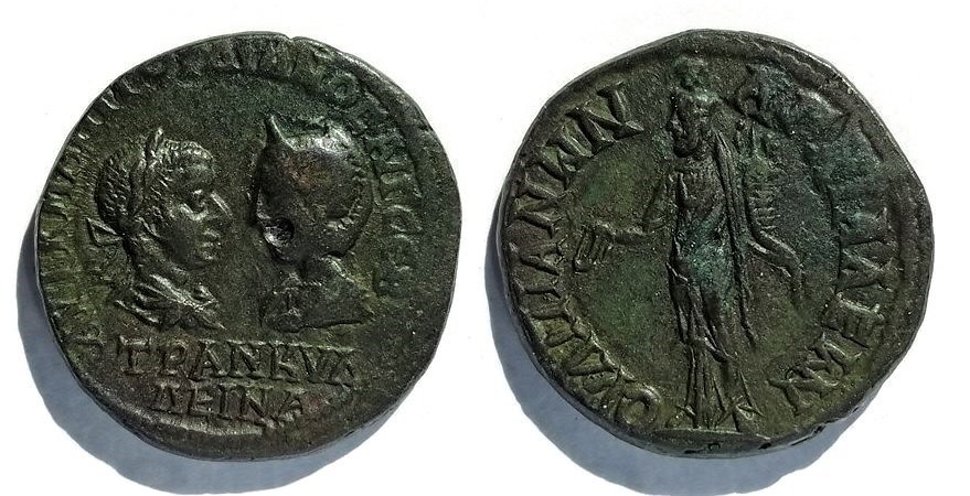 Gordian III and Tranquillina Anchialus Serapis A.jpg