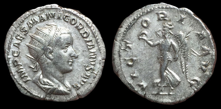 Gordian III, Antoninianus, Victory.png