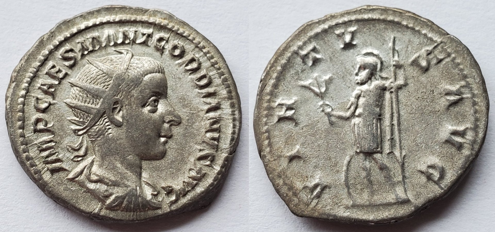 Gordian III Antoninianus VIRTVS AVG.jpg