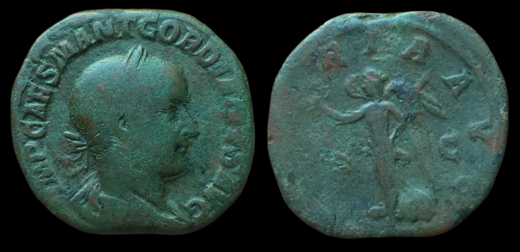 Gordian III, Sestertius, Victory.png