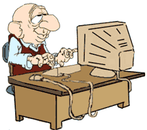 Gramps typing at computer.gif