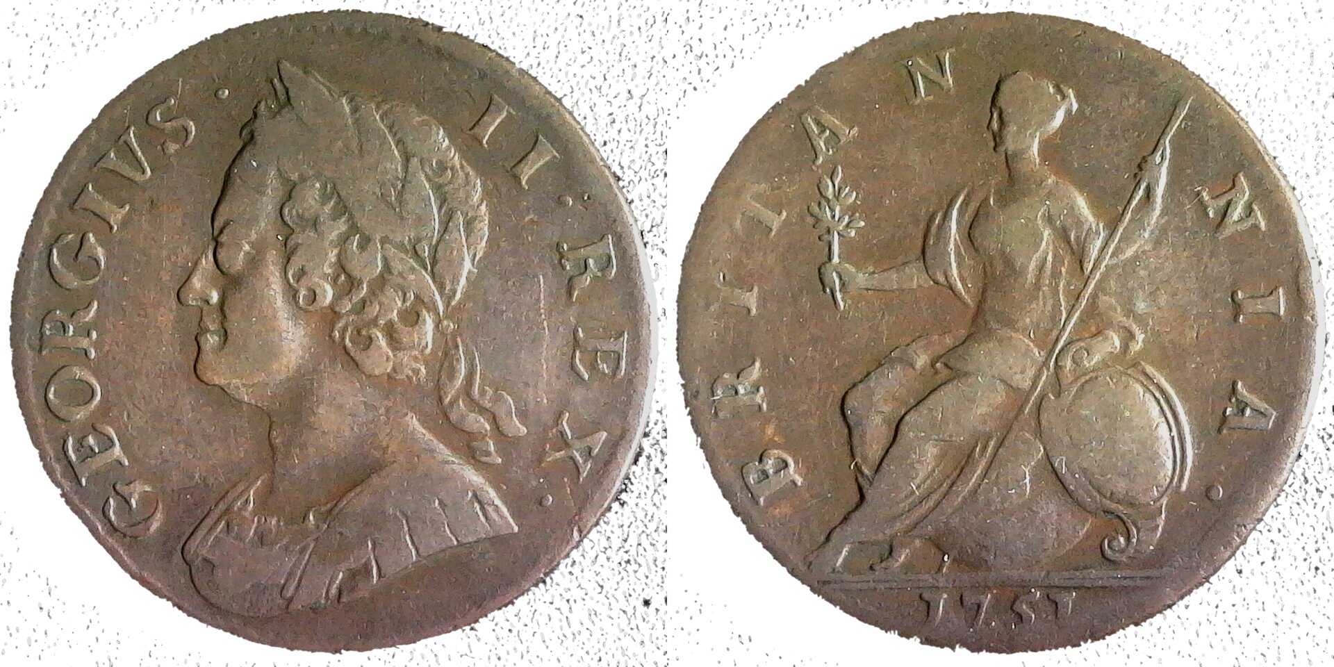 GREAT BRITAIN - 1751 - 12 PENNY - GEORGE II  obv-cutout-side.jpg