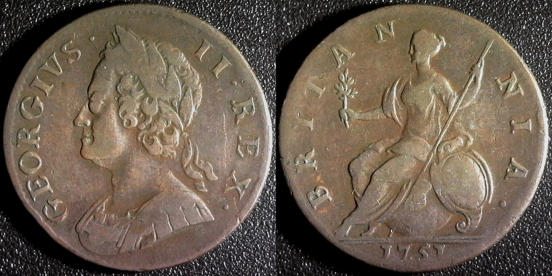 GREAT BRITAIN - 1751 - 12 PENNY - GEORGE II  obv-side.jpg