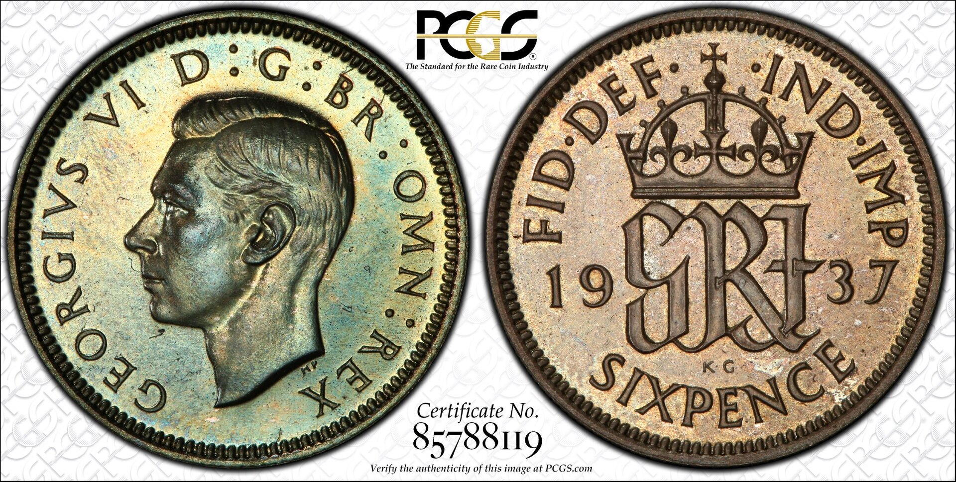 Great Britain 6d 1937 S-4084 SILVER PR64 PCGS 85788119 Trueview.jpg