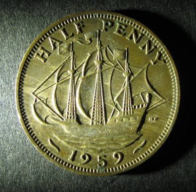Great Britain Half Penny 1959 obverse.JPG