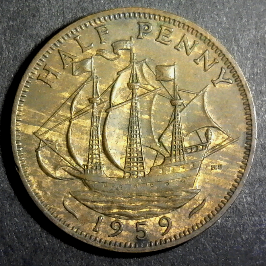 Great Britain Half Penny 1959 obverse less 5.jpg