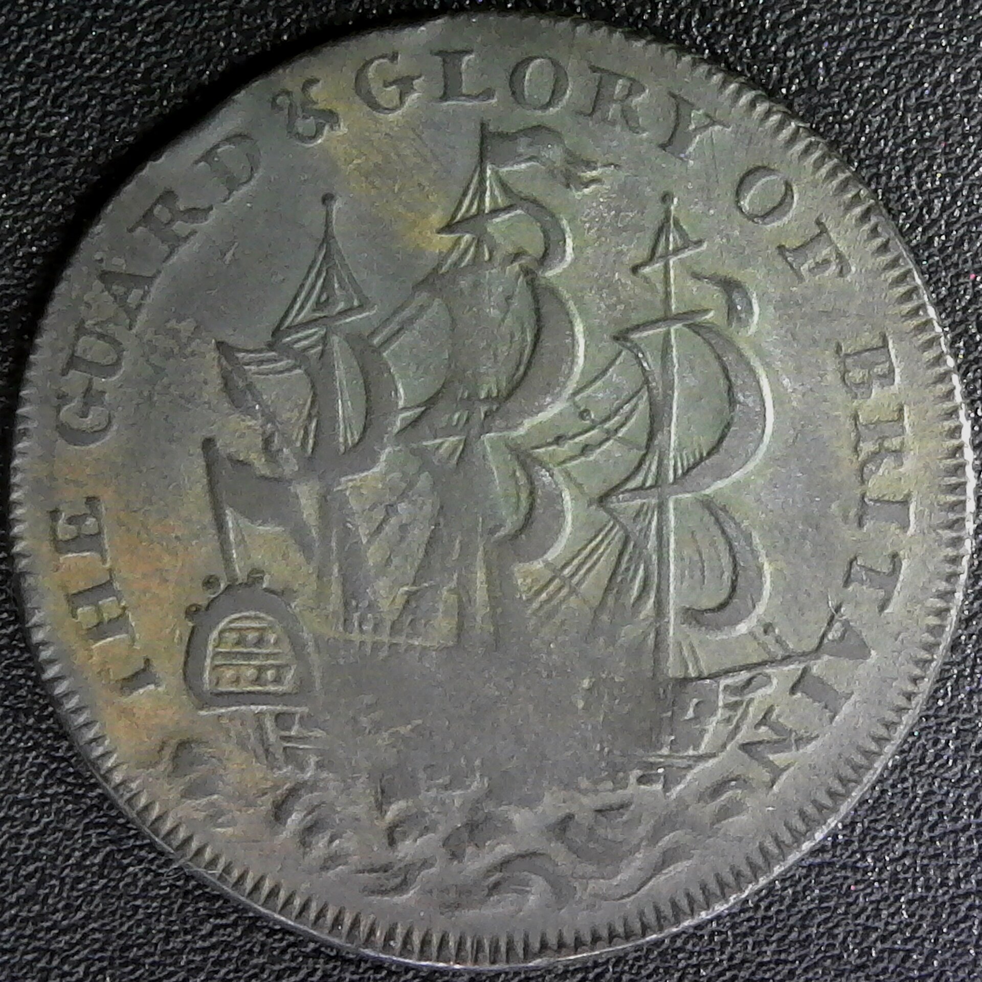 GREAT BRITAIN, London halfpenny Conder token, GUARD AND GLORY 1790's DH945 rev.jpg