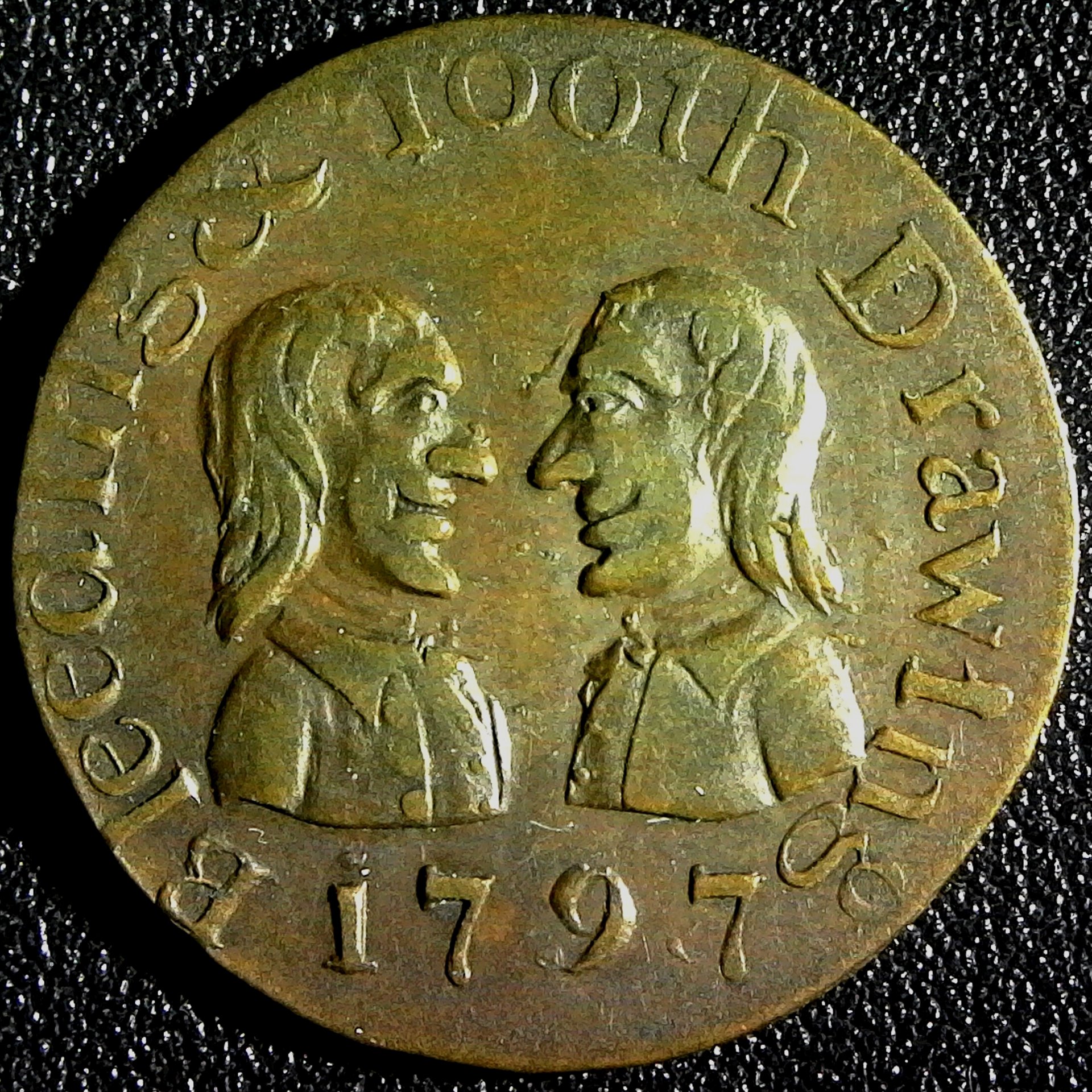 Great Britain West Smithfield Brewer farthing  token 1797 obv.jpg