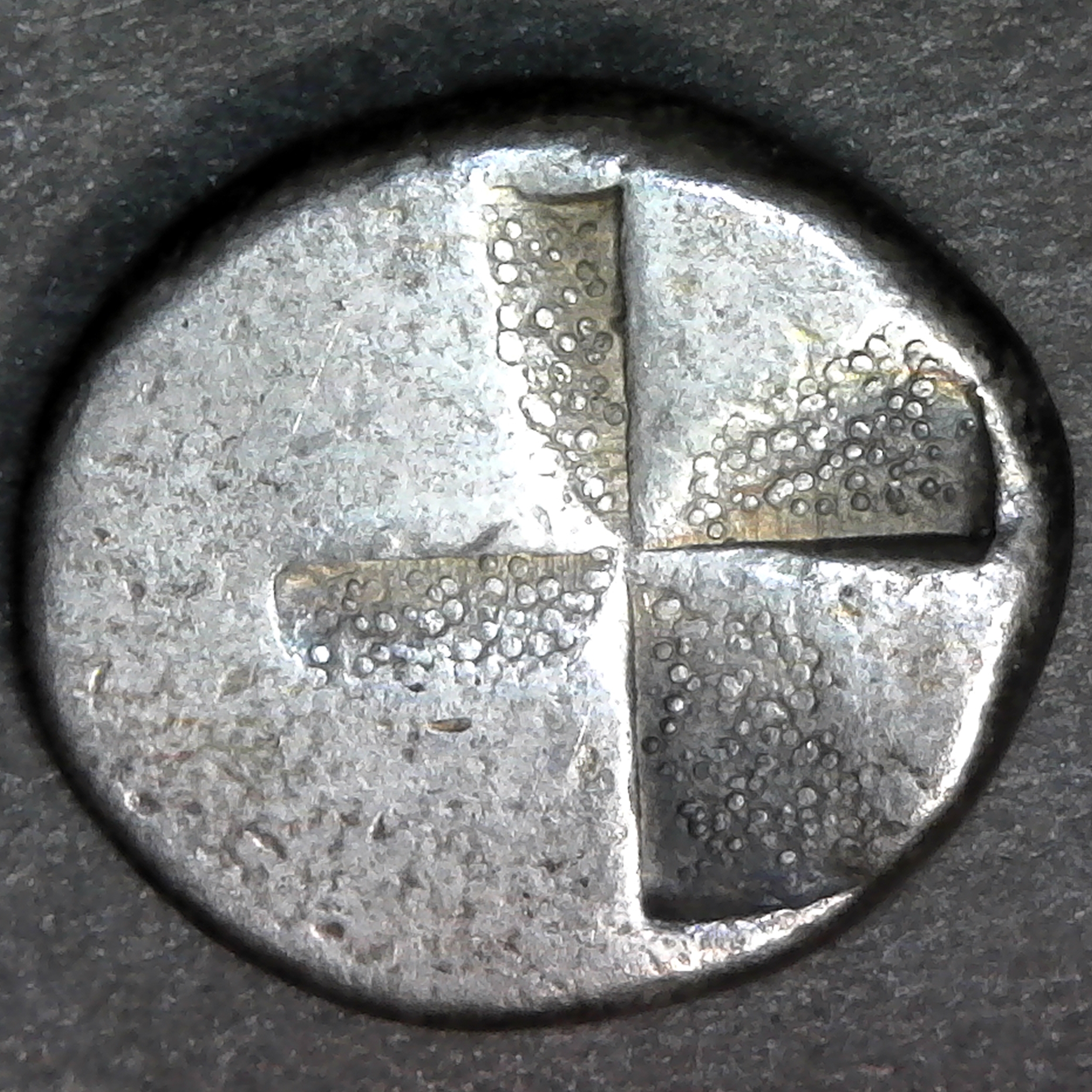 Greece -sigloi of Byzantion in Thrace, City of Byzantion, circa 340-320BC rev.jpg