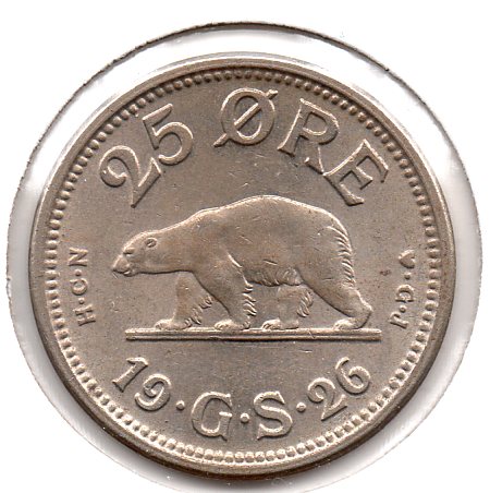 GreenLand - 25 Øre - 1926 HCN GJ - KM #5 - CN - Rev.jpg