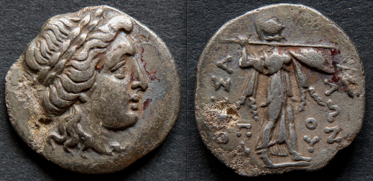 Griechen – Thessalien, Thessalischer Bund, Drachme.png