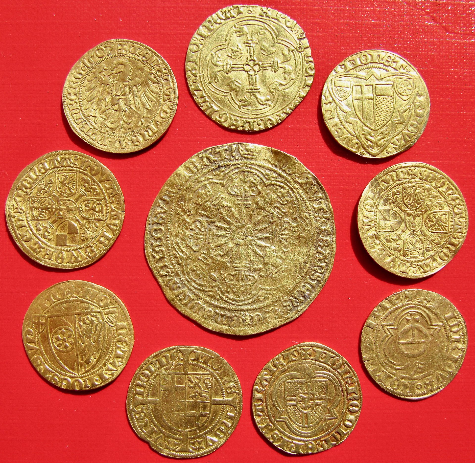 Group of Goldgulden and Gold Noble REVERSES - GP - 1.jpg