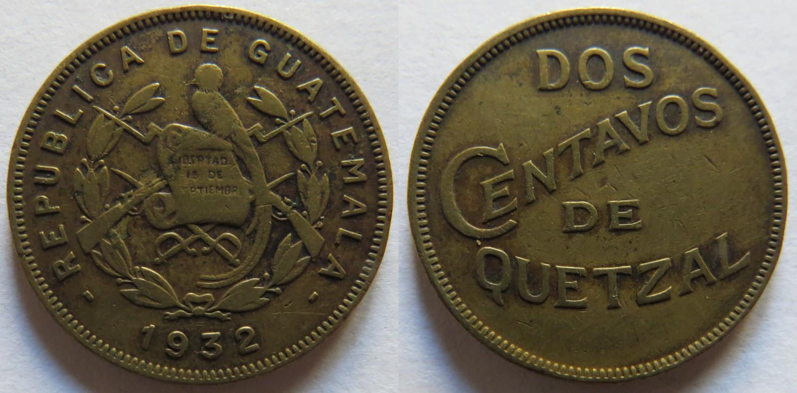 Guatemala 1932 2 Centavos de Quetzal copy.jpg