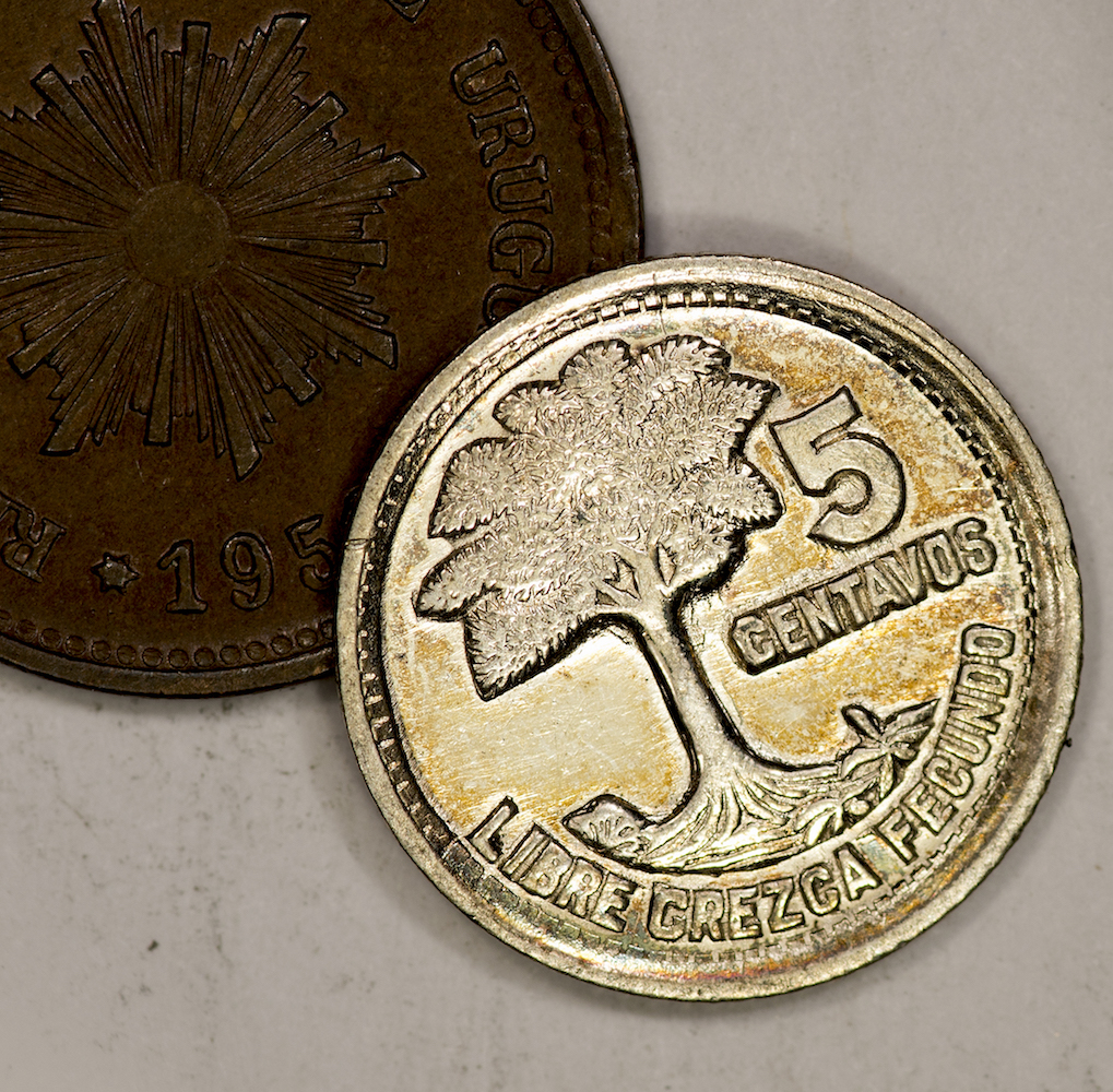 Guatemala - 1958 5 Centavos - TILT 1.jpg