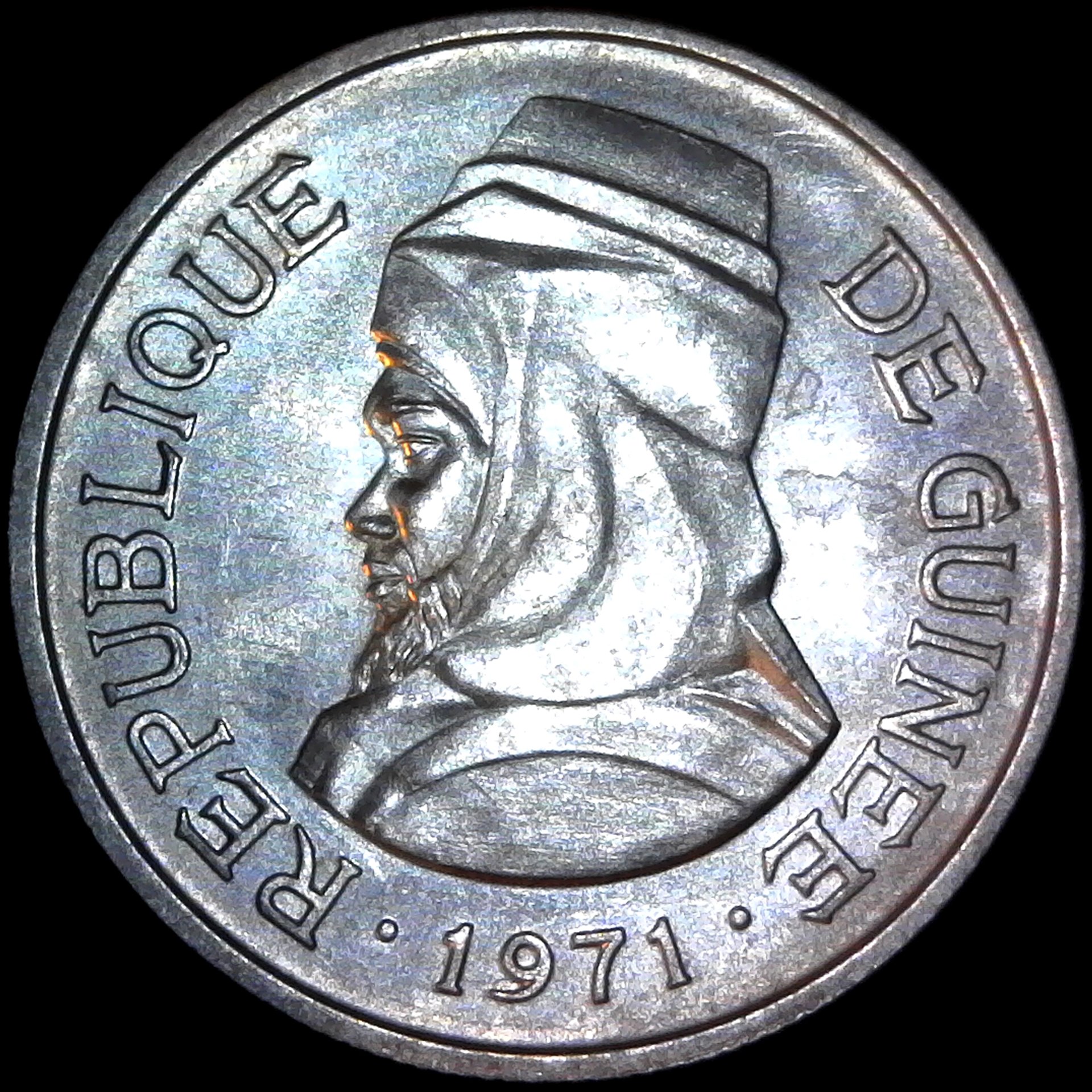 Guinea 5 Sylis 1971 obv.jpg