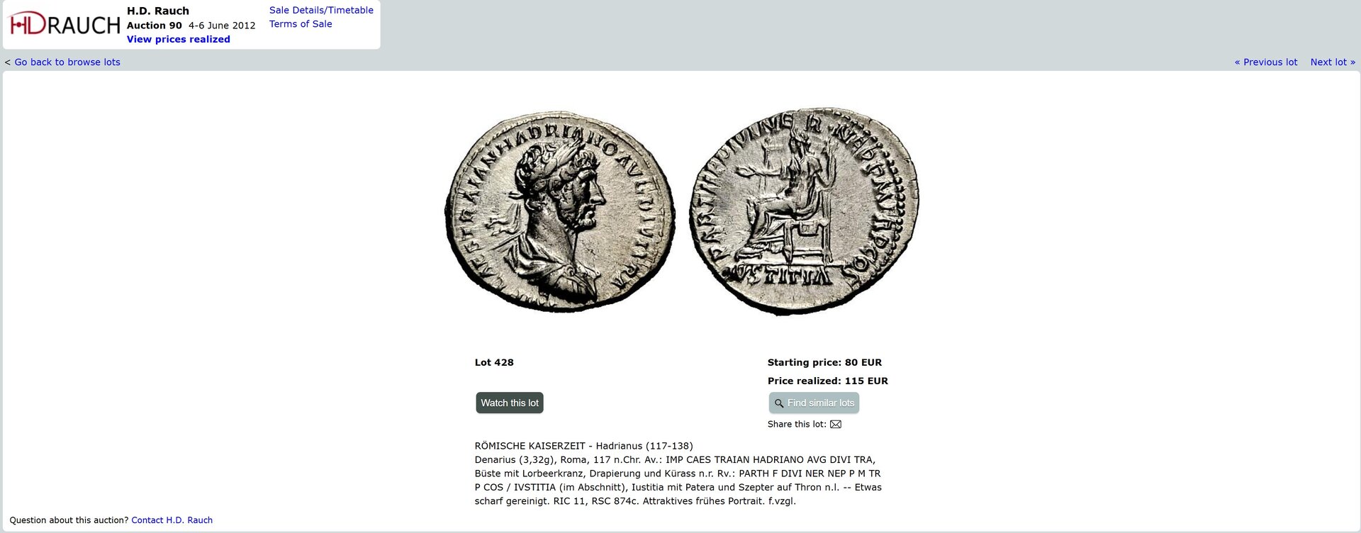 H.D. Rauch Auction 90, Lot 428.jpg