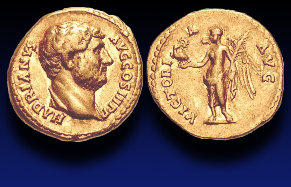 H9 - Hadrian AV aureus Bar Kochba.jpg