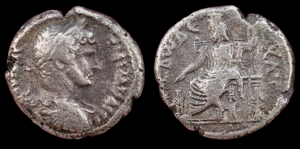 Hadrian, Alexandria, Tetradrachm, Serapis & Cerberus Year 12.png