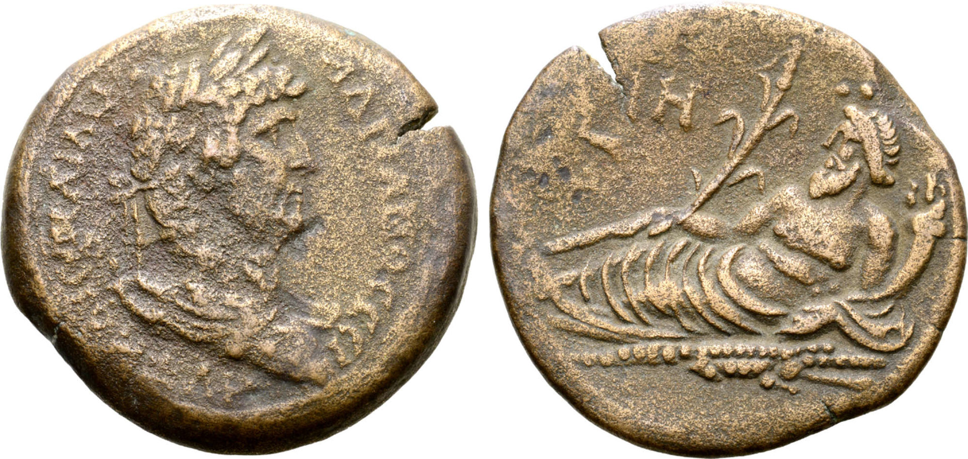 Hadrian Drachm, Nilus and Crocodile, purchase Roma 2020.jpg