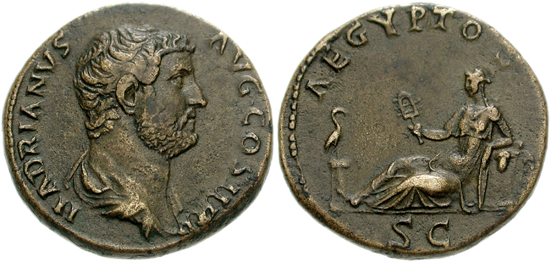 Hadrian Dupondius Aegyptos CNG.jpg