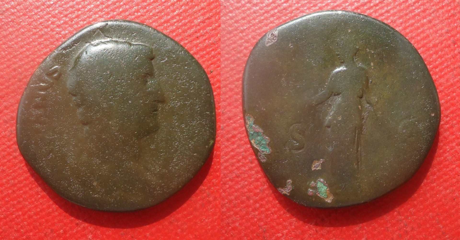 Hadrian - Sestertius Diana std. Jun 2020  (0).jpg