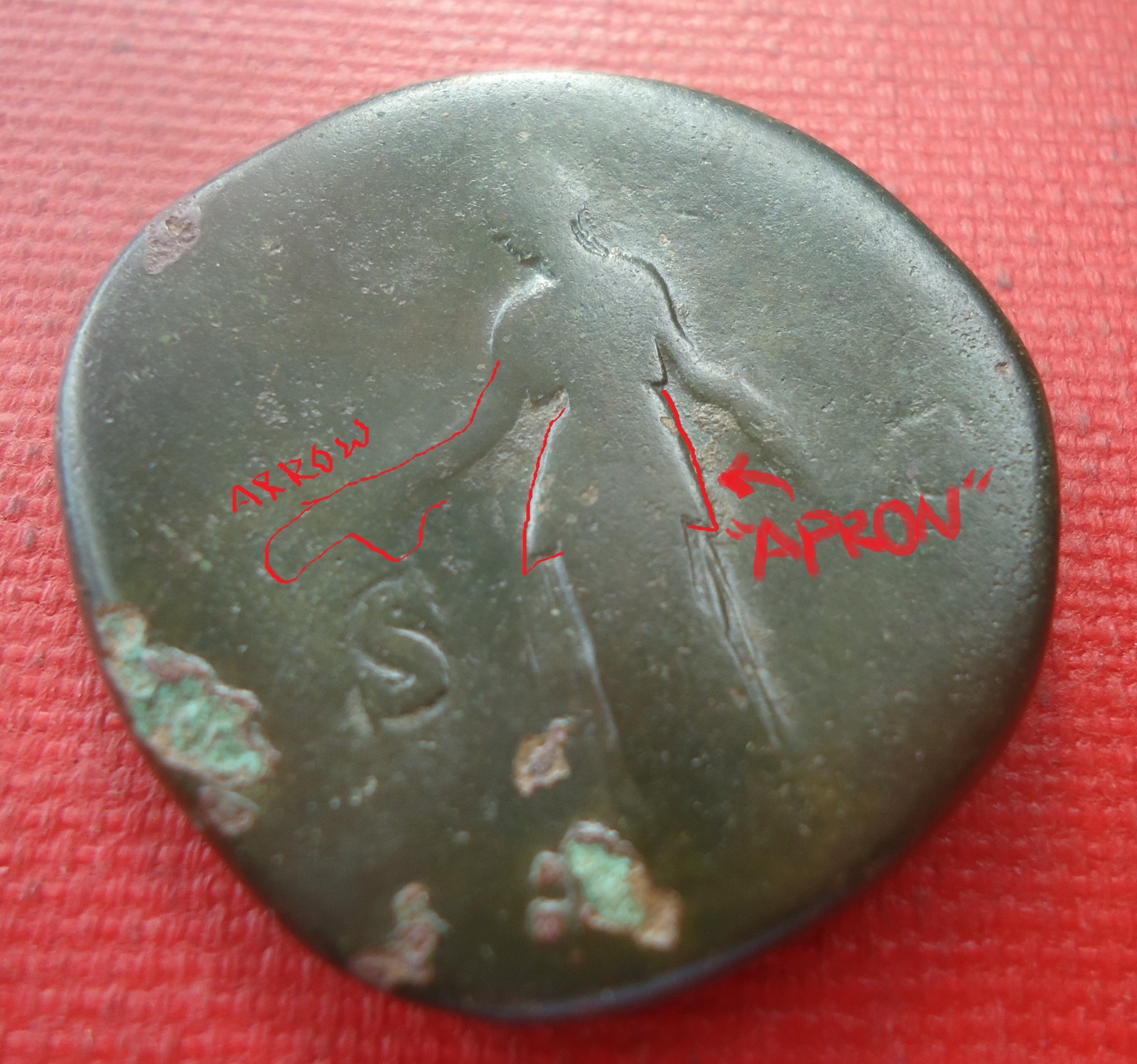 Hadrian - Sestertius Diana std. Jun 2020 (0 rev det3).jpg
