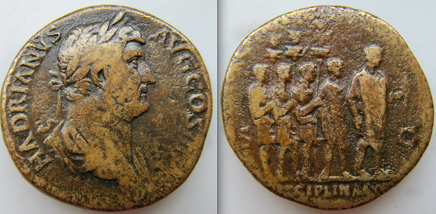 Hadrian Sestertius - DISCIPLINA - OBV:REV - GP.png