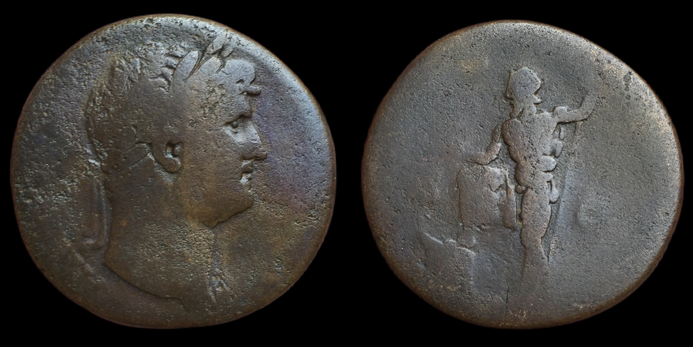 Hadrian, Sestertius, Neptune.png