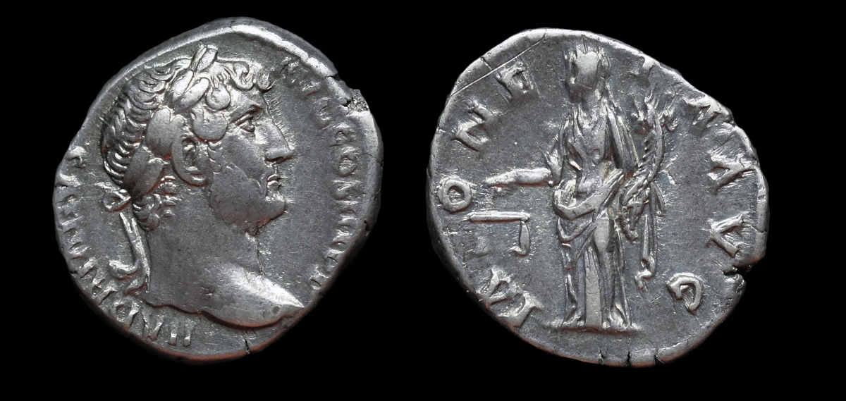 Hadrian Moneta and 2 Faustina II denarii $0.99 No reserve | Coin Talk