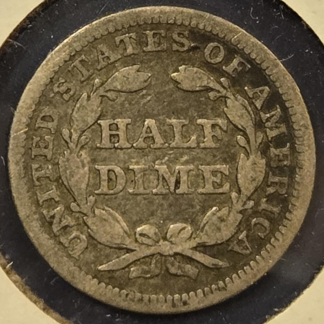 Half dime 1847 reverse.png