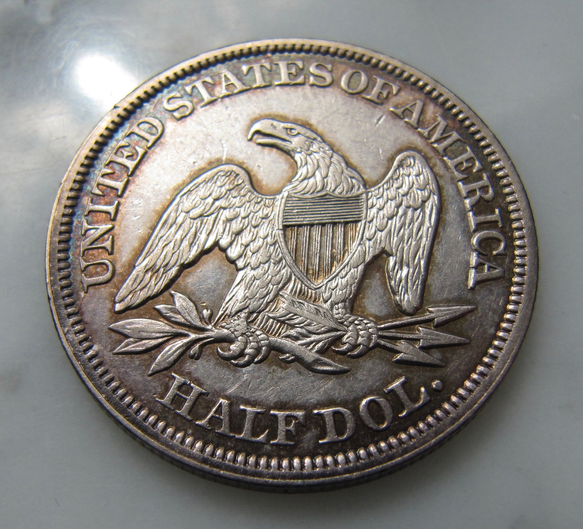 Half Dollar-1850-angled shot-Rev - 1.jpg