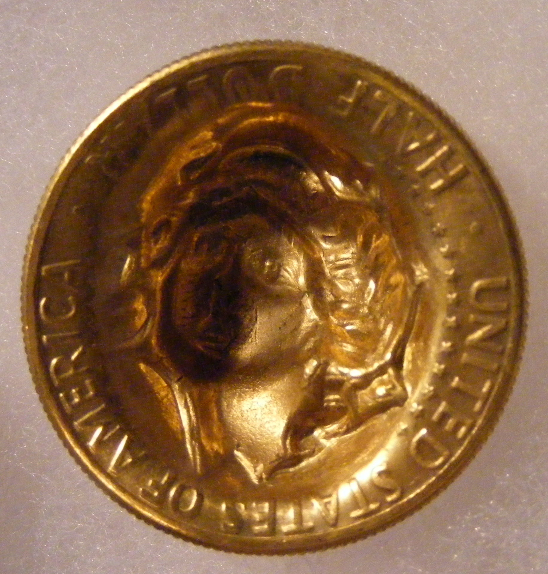 Half Dollar Liberty 1964 Gold Plated R.JPG