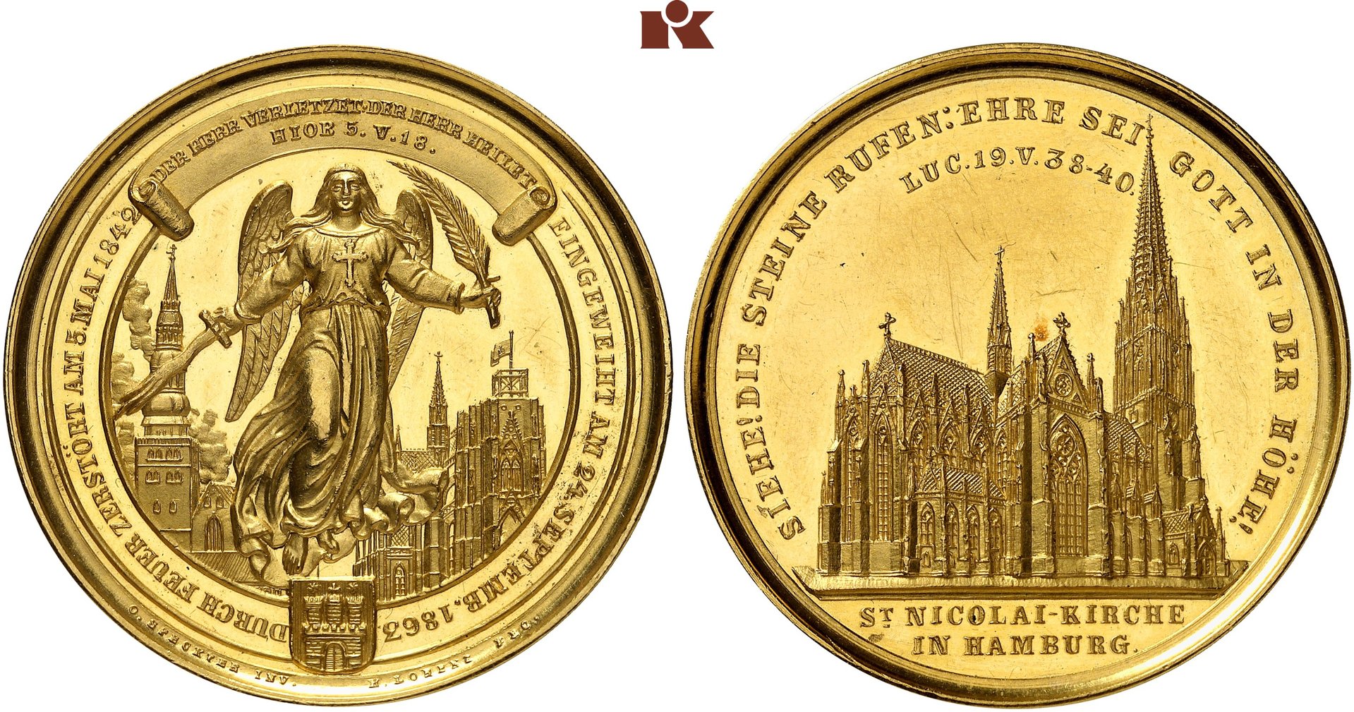 Hamburg - Bankportugalöser zu 100 Mark 1863.jpg