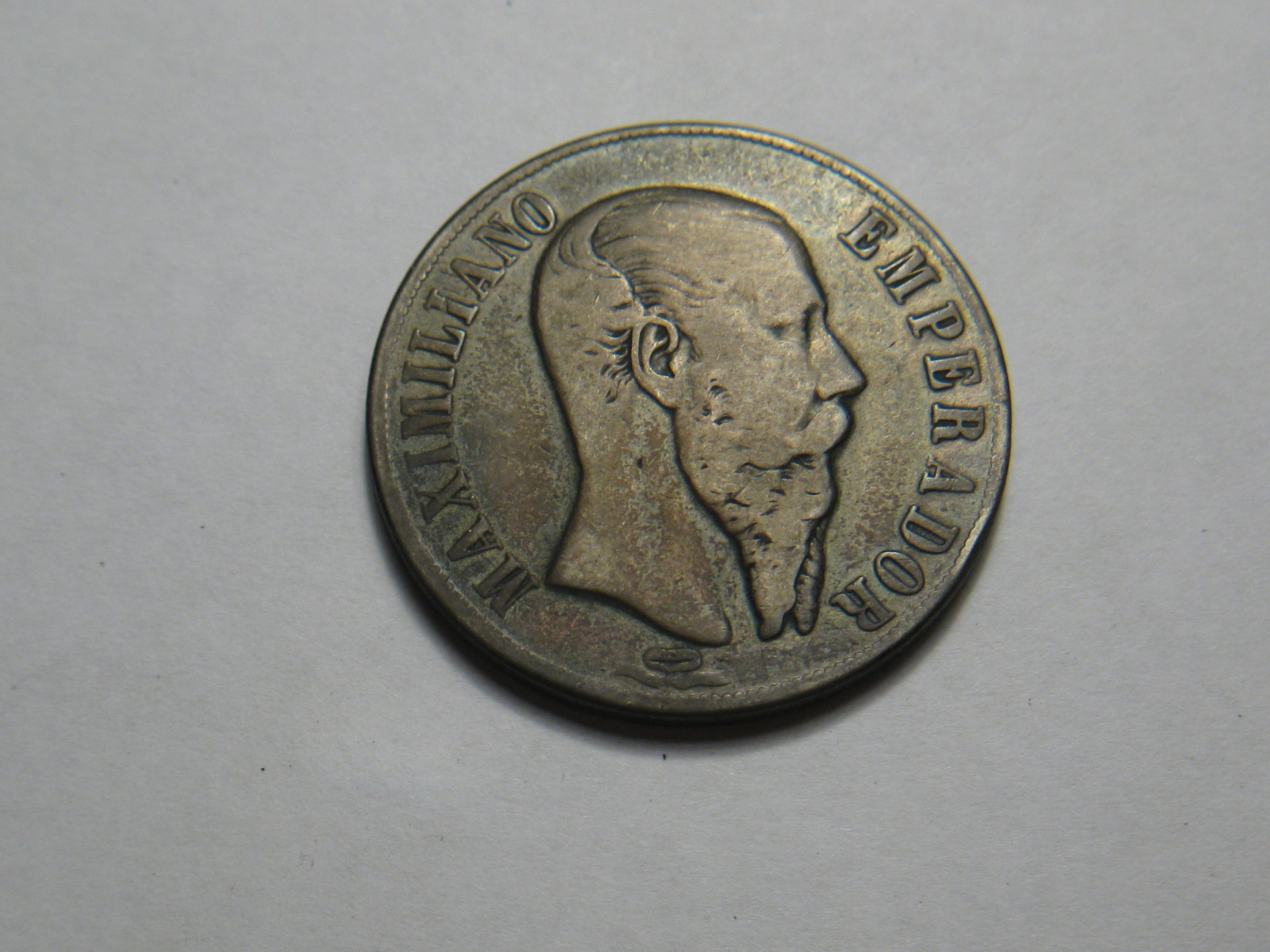 hazelnut extract emperor Maximillo 1867 peso 002.JPG