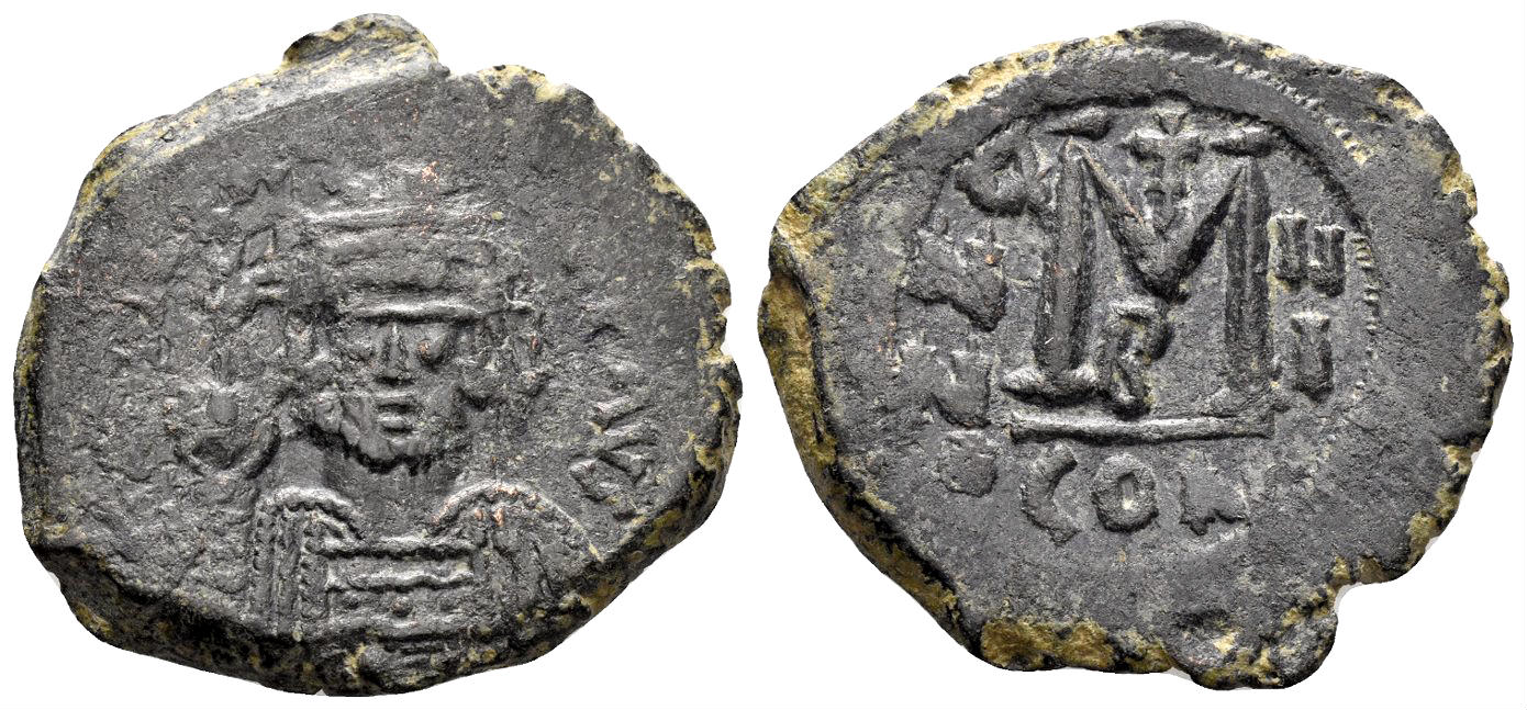 Heraclius - 610-641 - AE Follis, Constantinople, 11.85g, 32mmS804.jpg