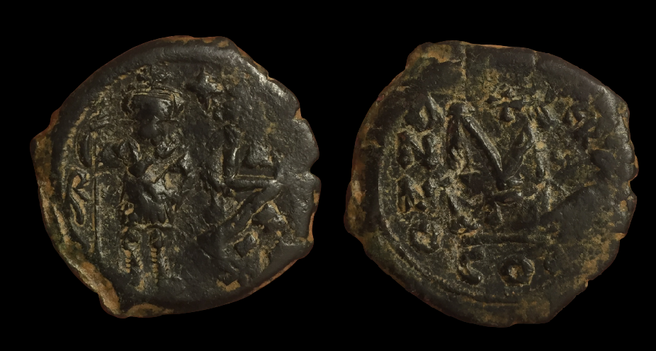 Heraclius and Heraclius Constantine. AE Follis. 610-641 AD..png