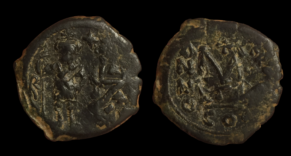 Heraclius and Heraclius Constantine, Follis.png