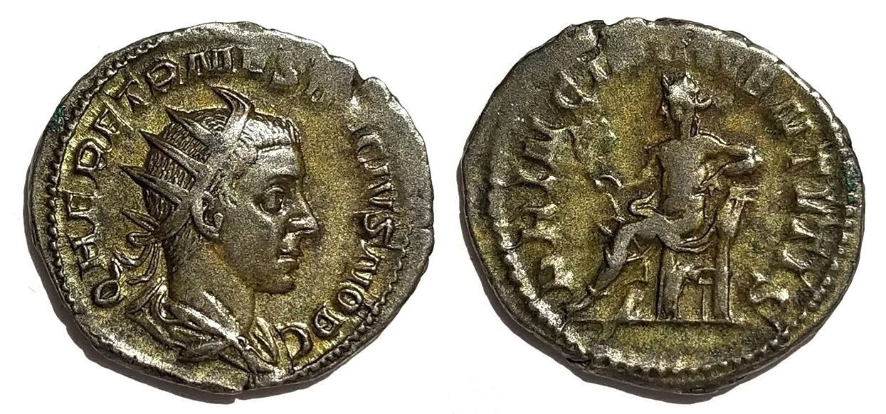 Herennius Etruscus PRINCIPI IVVENTVTIS Apollo antoninianus.jpg