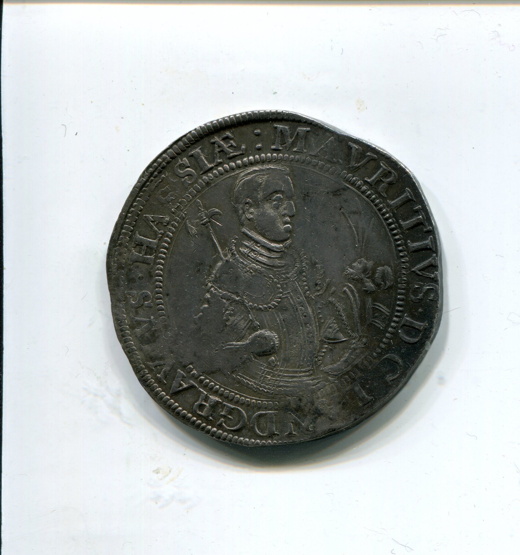 Hesse-Cassel Moritz Taler 1593 LD obv  831.jpg