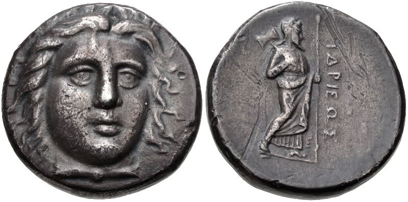Hidrieus Tetradrachm Caria Satraps CNG 247 (12 January 2011), 145.jpg