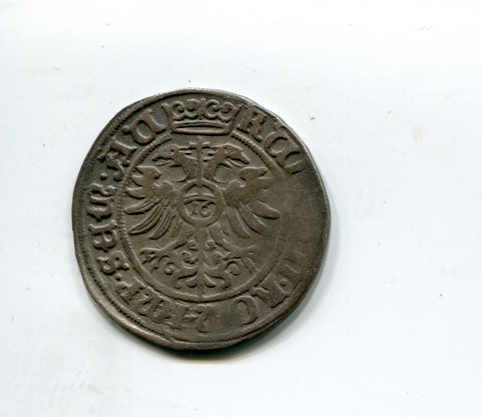 Hildesheim City Emp Rud II  2 Schilling One sixteenth Taler 1606 rev 181.jpg
