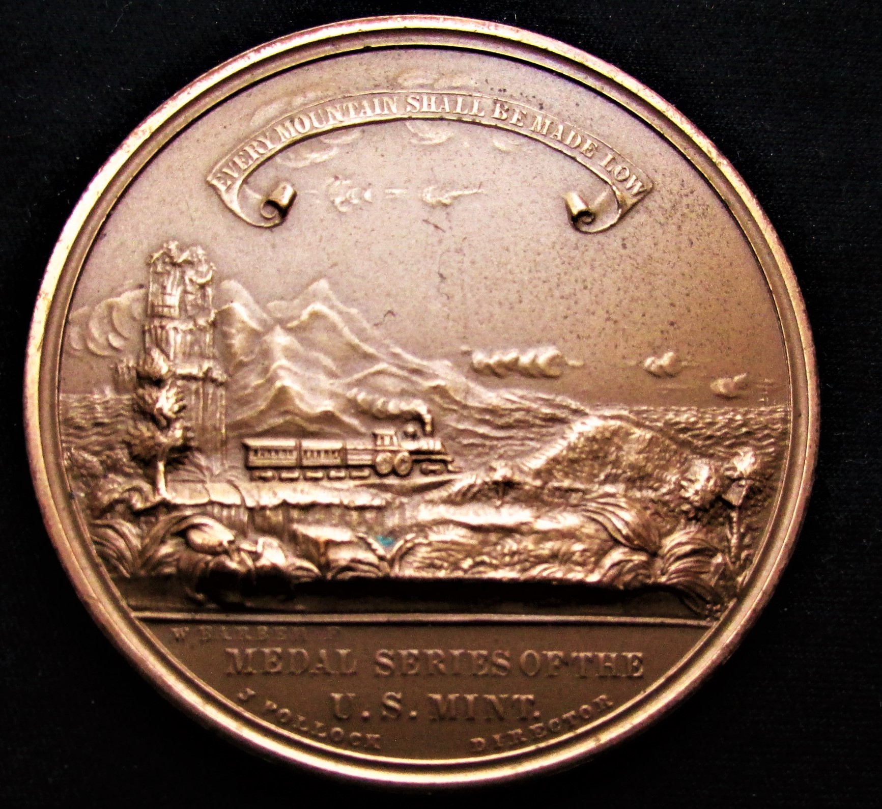 HK-12 (1869) Pacific Railway Completion (restrike) - reverse.JPG