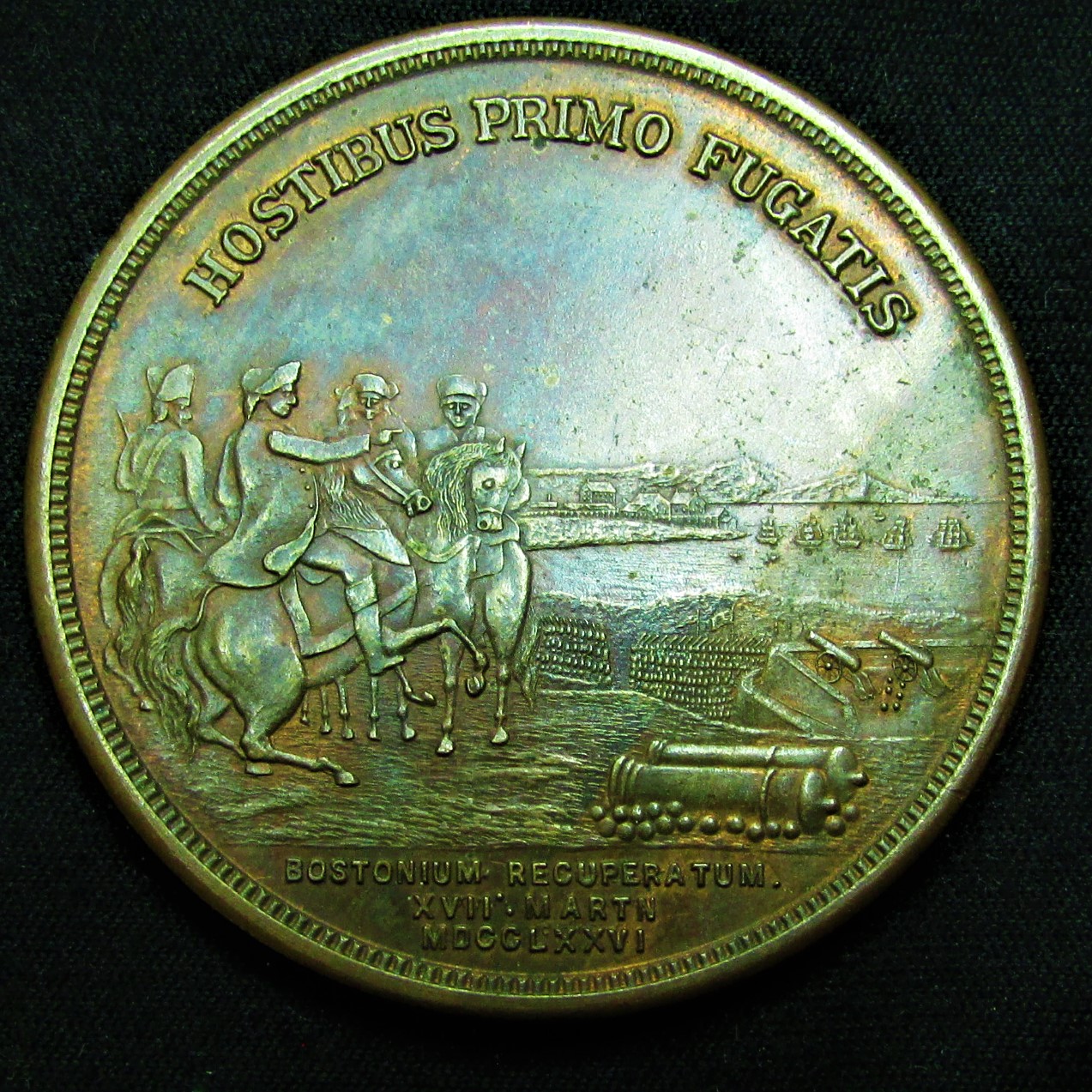 HK-131 (1901)  Evacuation of Boston - obverse .JPG
